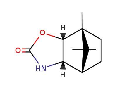 (1R,2R,6S,7S)-(-)-1,10,10-trimethyl-3-oxa-5-azatricyclo[5.2.1.0(2,6)]decan-4-one